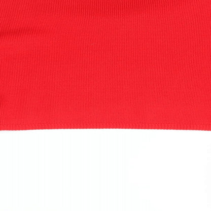 Womens UK Size S REBELLIOUS Red Pullover Jumper
