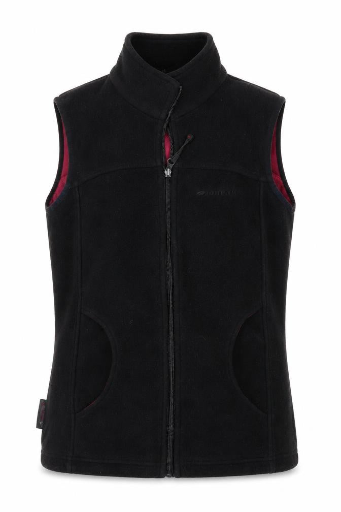 Womens UK Size 8 Mountain Life Black Full Zip Jumper