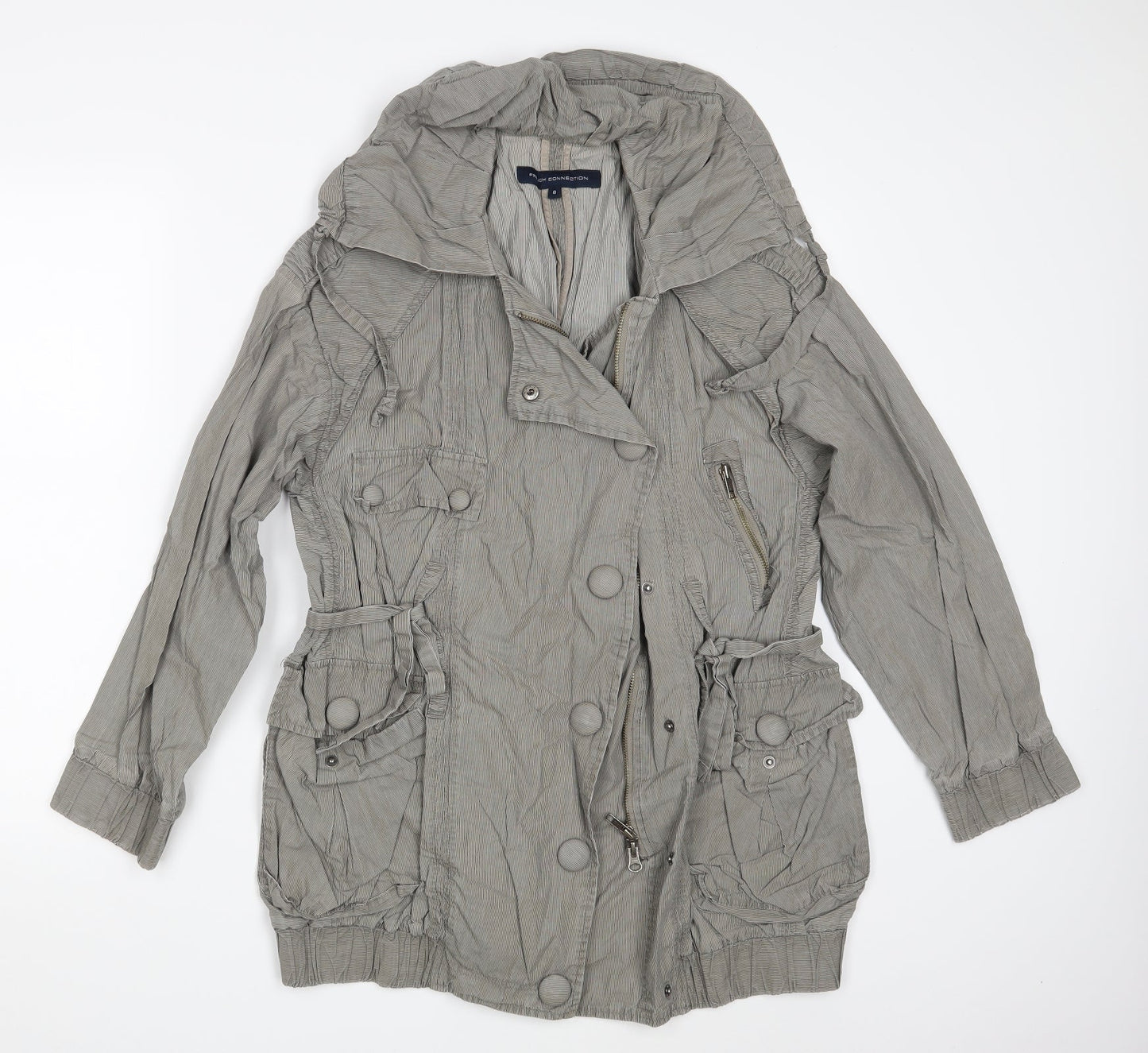 French Connection Womens Grey   Jacket  Size 8