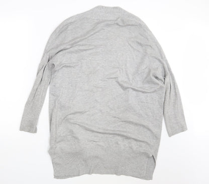 aTMO Womens Grey   Wrap Jumper Size 6