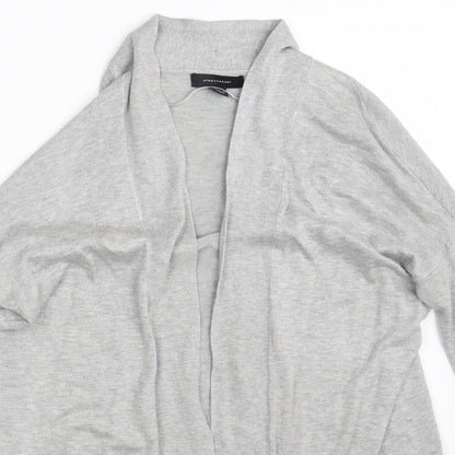 aTMO Womens Grey   Wrap Jumper Size 6