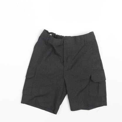 TU Girls Grey   Chino Shorts Size 5 Years - School Wear