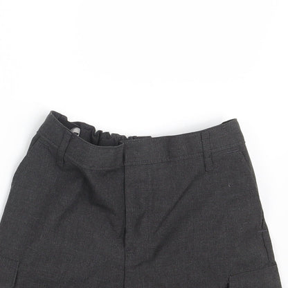 TU Girls Grey   Chino Shorts Size 5 Years - School Wear