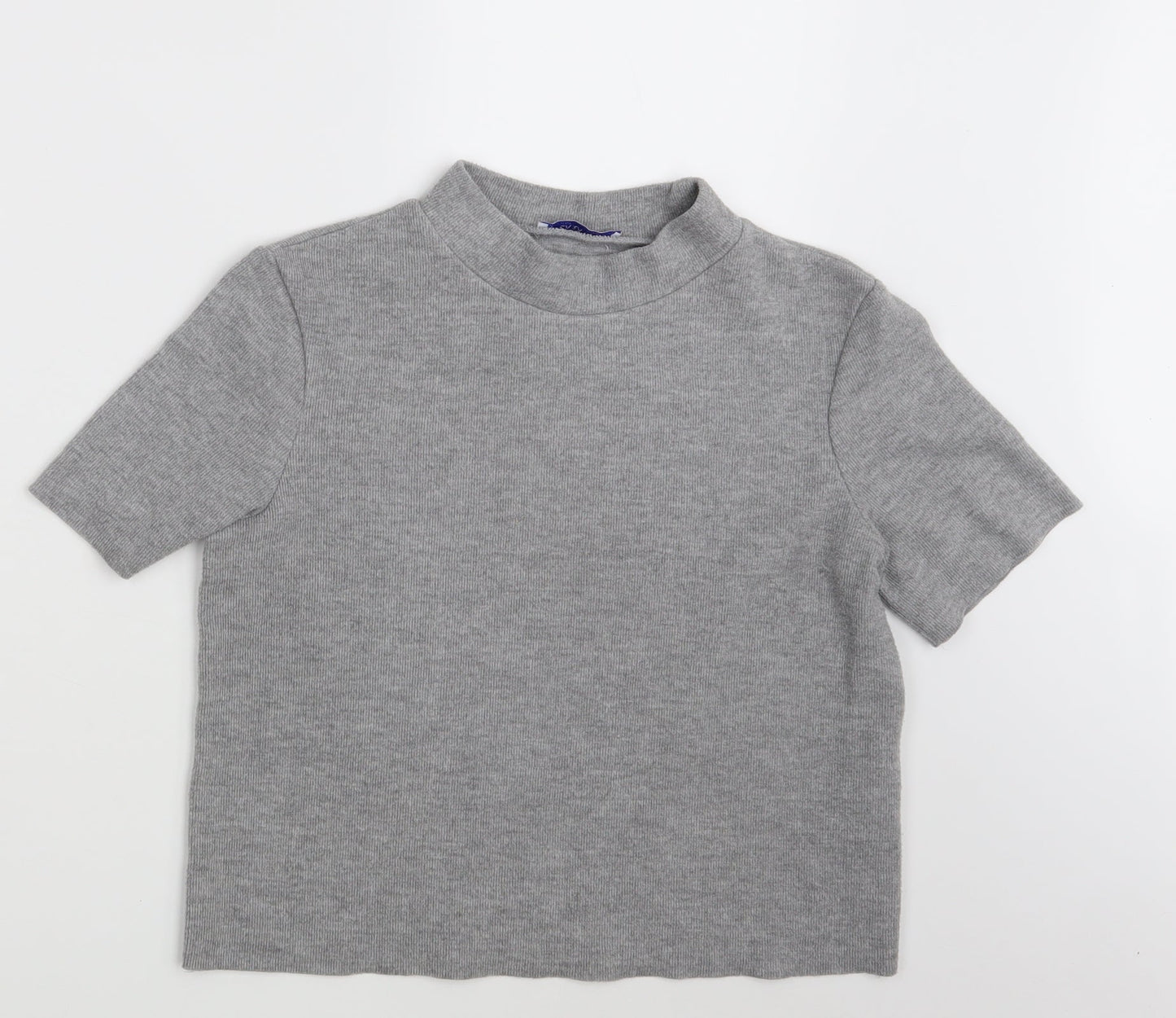 Womens UK Size M Zara Grey Pullover Jumper