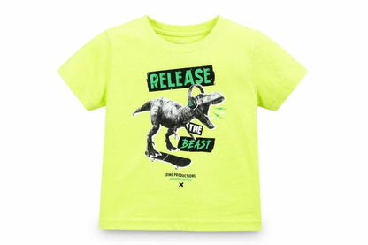 Primark Boys Yellow   Basic T-Shirt Size 2-3 Years