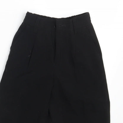 Ricardo Boys Black   Dress Pants Trousers One Size - Waist 16in; Inside  leg 13in