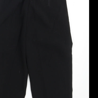 Ricardo Boys Black   Dress Pants Trousers One Size - Waist 16in; Inside  leg 13in