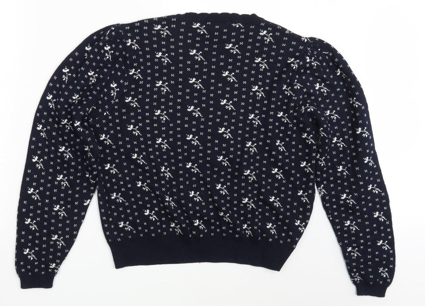 Womens UK Size 18 M&S Blue Pullover Jumper