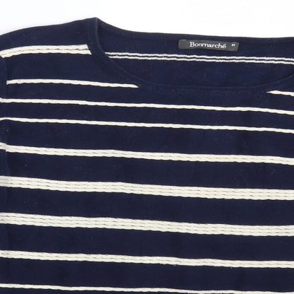 Womens UK Size M Bonmarché Blue Pullover Jumper