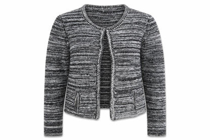 i-ZEN Womens Black   Cardigan Jumper One Size