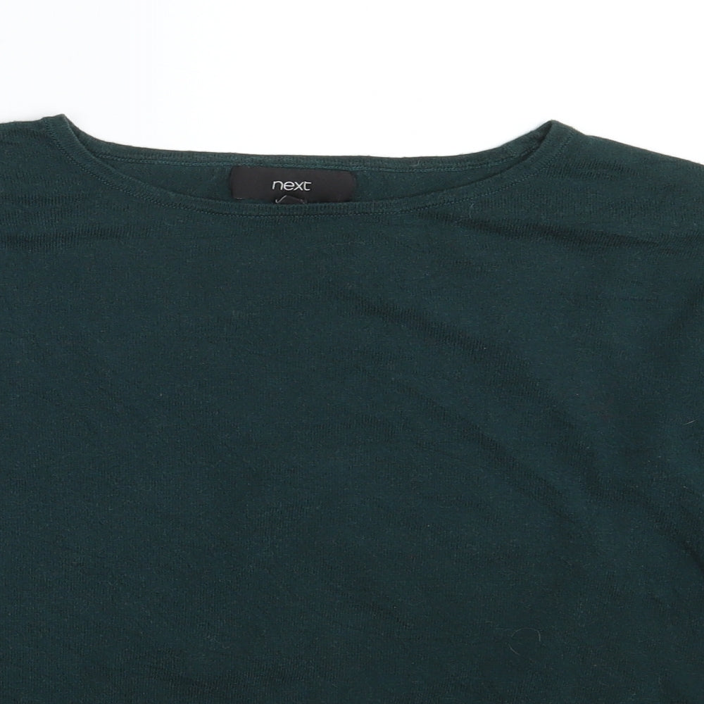 Womens UK Size 8 NEXT Green Pullover Jumper