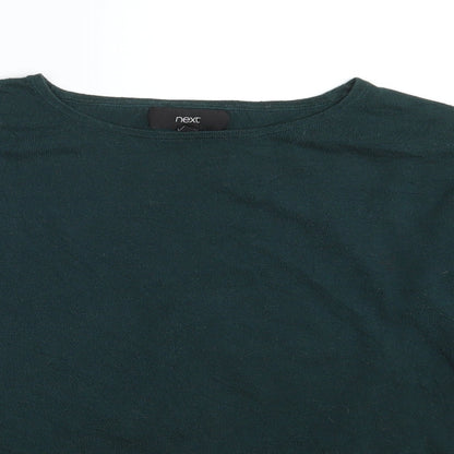Womens UK Size 8 NEXT Green Pullover Jumper