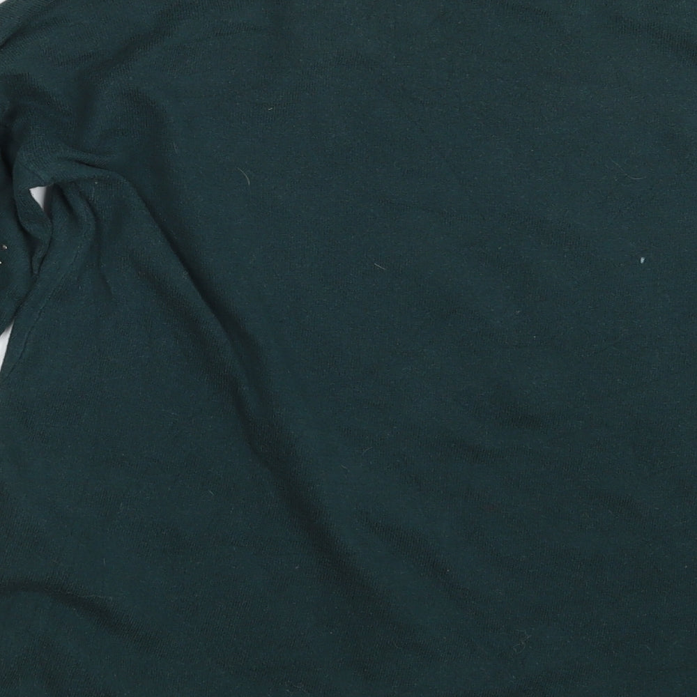 Womens UK Size 8 NEXT Green Pullover Jumper