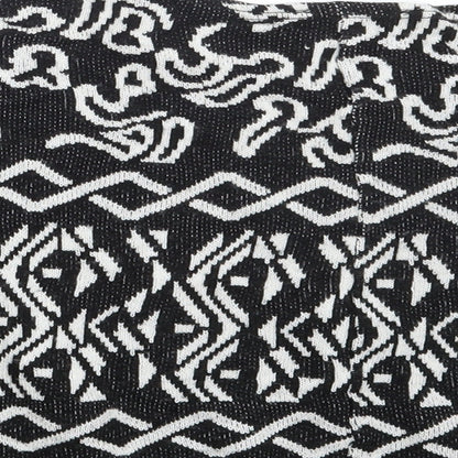 tOPSH Womens Black Argyle/Diamond  Pullover Jumper Size 8