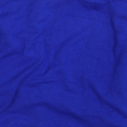 Envy Womens Blue Striped  Pullover Jumper Size L