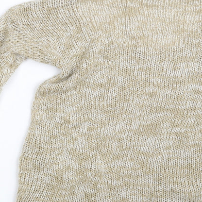 Womens UK Size 8 Atmosphere Beige Pullover Jumper