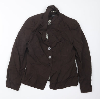Womens UK Size 12 Marks and Spencer Brown Jacket