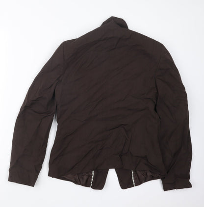 Womens UK Size 12 Marks and Spencer Brown Jacket