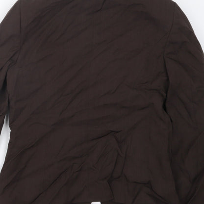 Womens UK Size 12 Marks and Spencer Brown Jacket