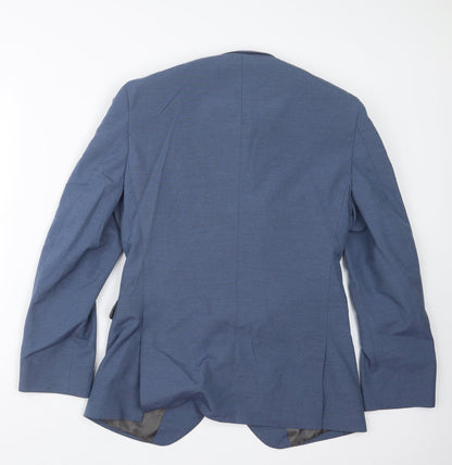 Mens UK Size 34 NEXT Regular Blue Suit Jacket