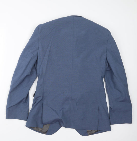 Mens UK Size 34 NEXT Regular Blue Suit Jacket