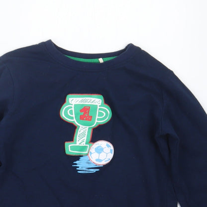 endo Boys Blue   Basic T-Shirt Size 4-5 Years