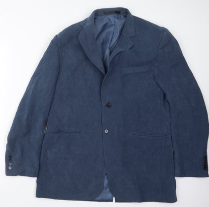 Mens UK Size 42 Marks and Spencer Regular Blue Suit Jacket