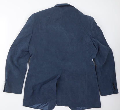 Mens UK Size 42 Marks and Spencer Regular Blue Suit Jacket