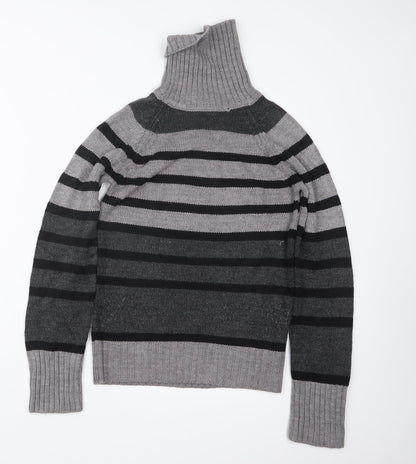 Womens UK Size 8 Dorothy Perkins Grey Pullover Jumper