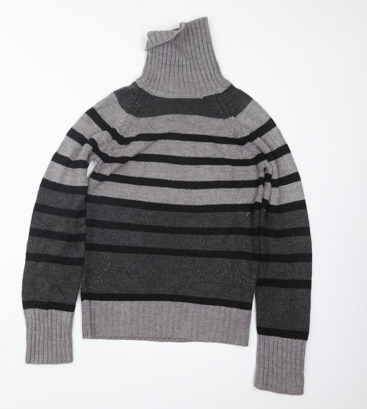 Womens UK Size 8 Dorothy Perkins Grey Pullover Jumper