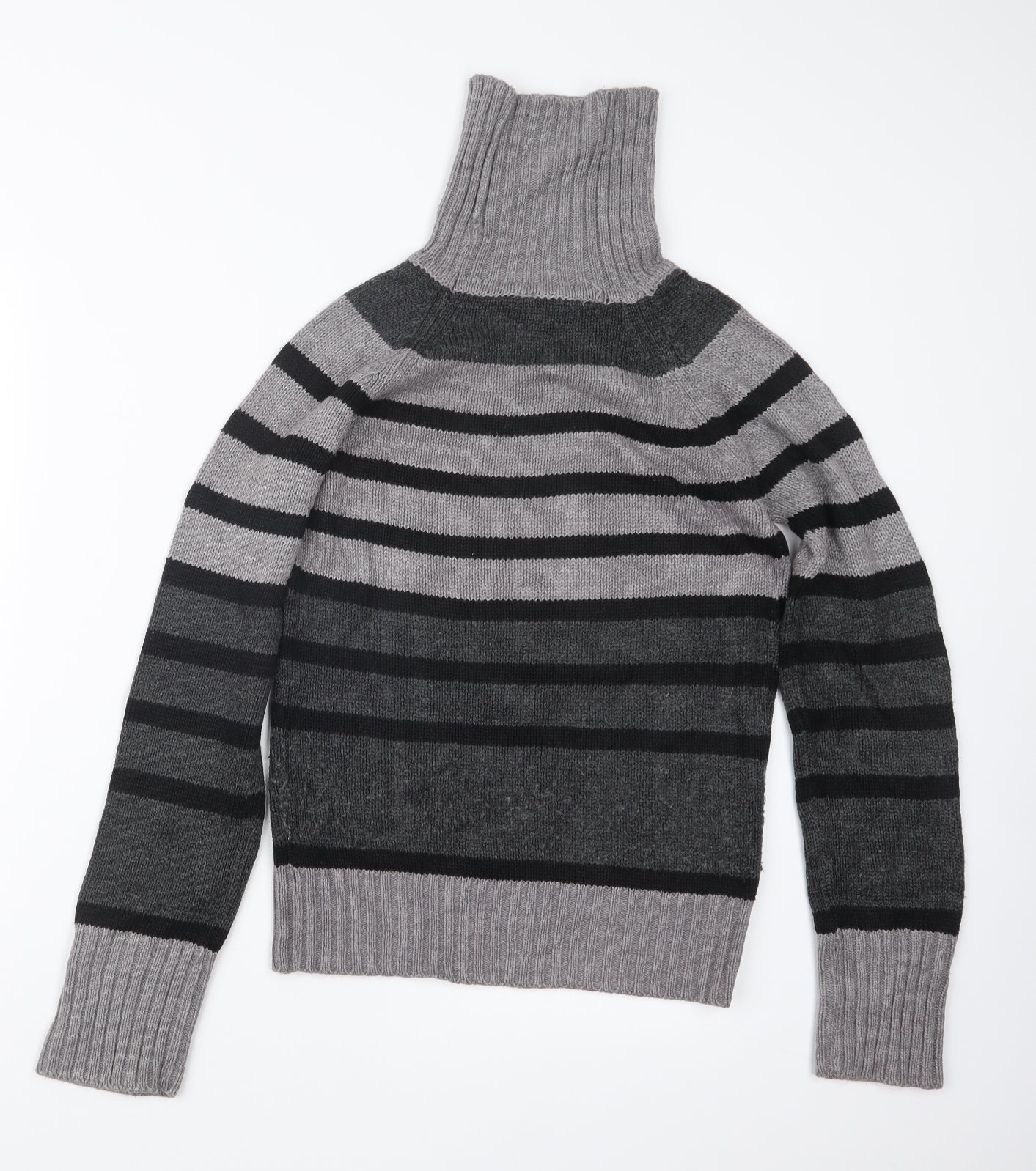 Womens UK Size 8 Dorothy Perkins Grey Pullover Jumper