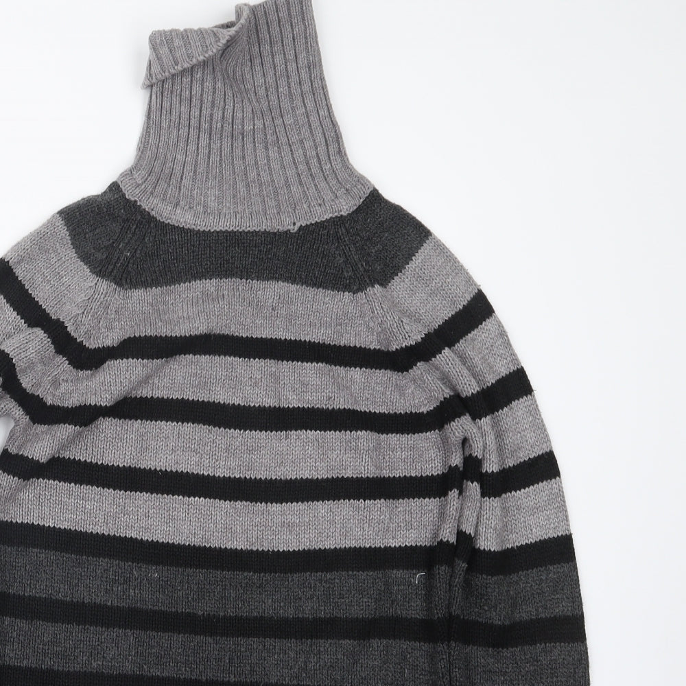 Womens UK Size 8 Dorothy Perkins Grey Pullover Jumper
