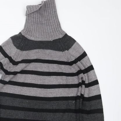 Womens UK Size 8 Dorothy Perkins Grey Pullover Jumper