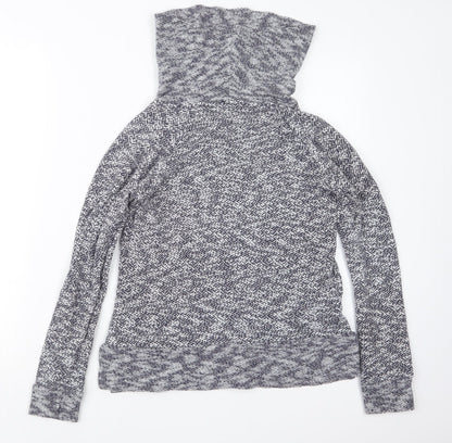 Cupio Womens Blue  Knit Pullover Jumper Size M