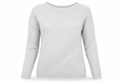 Womens UK Size 10 River Island Grey Pullover Jumper