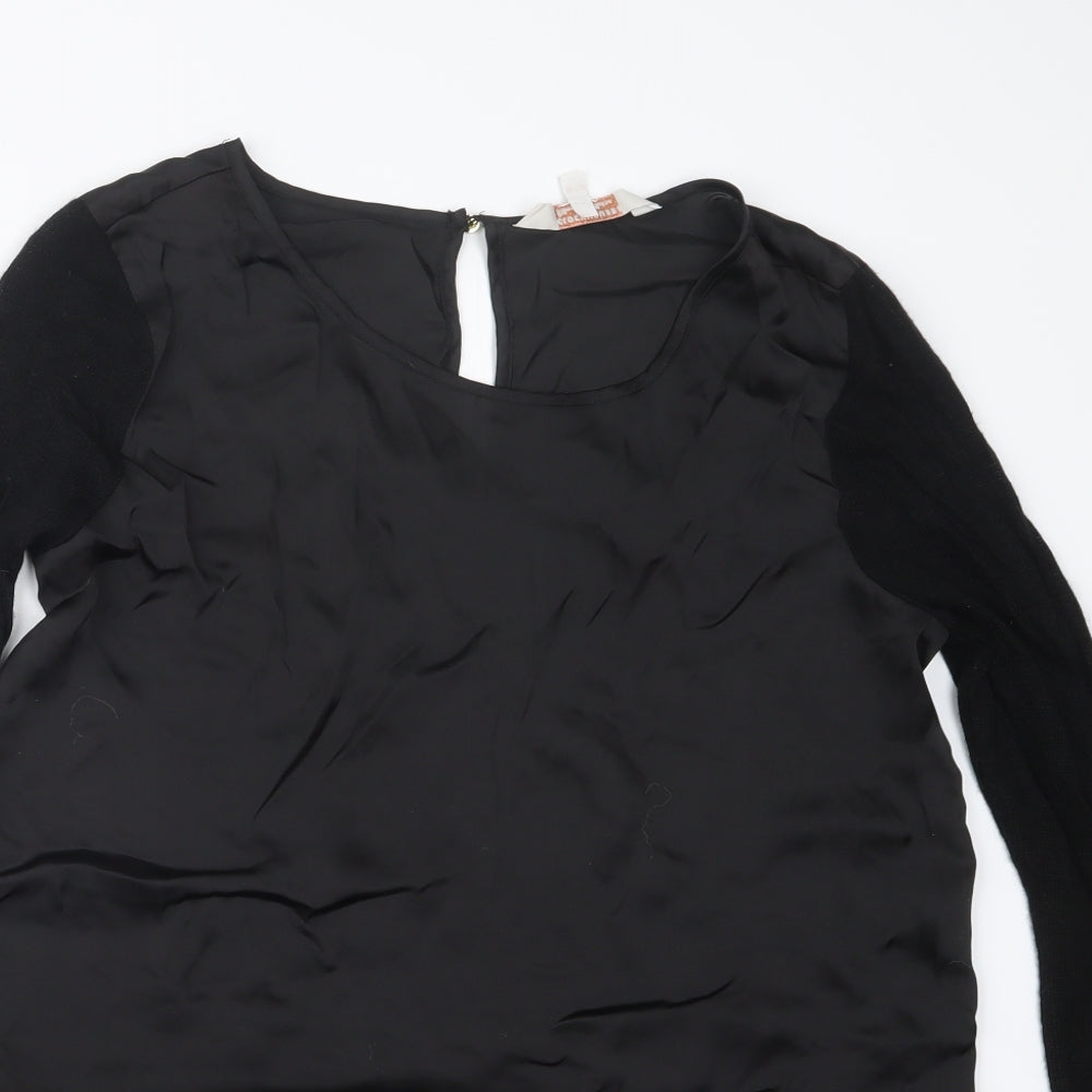 Clockhouse Womens Black   Basic Blouse Size 8