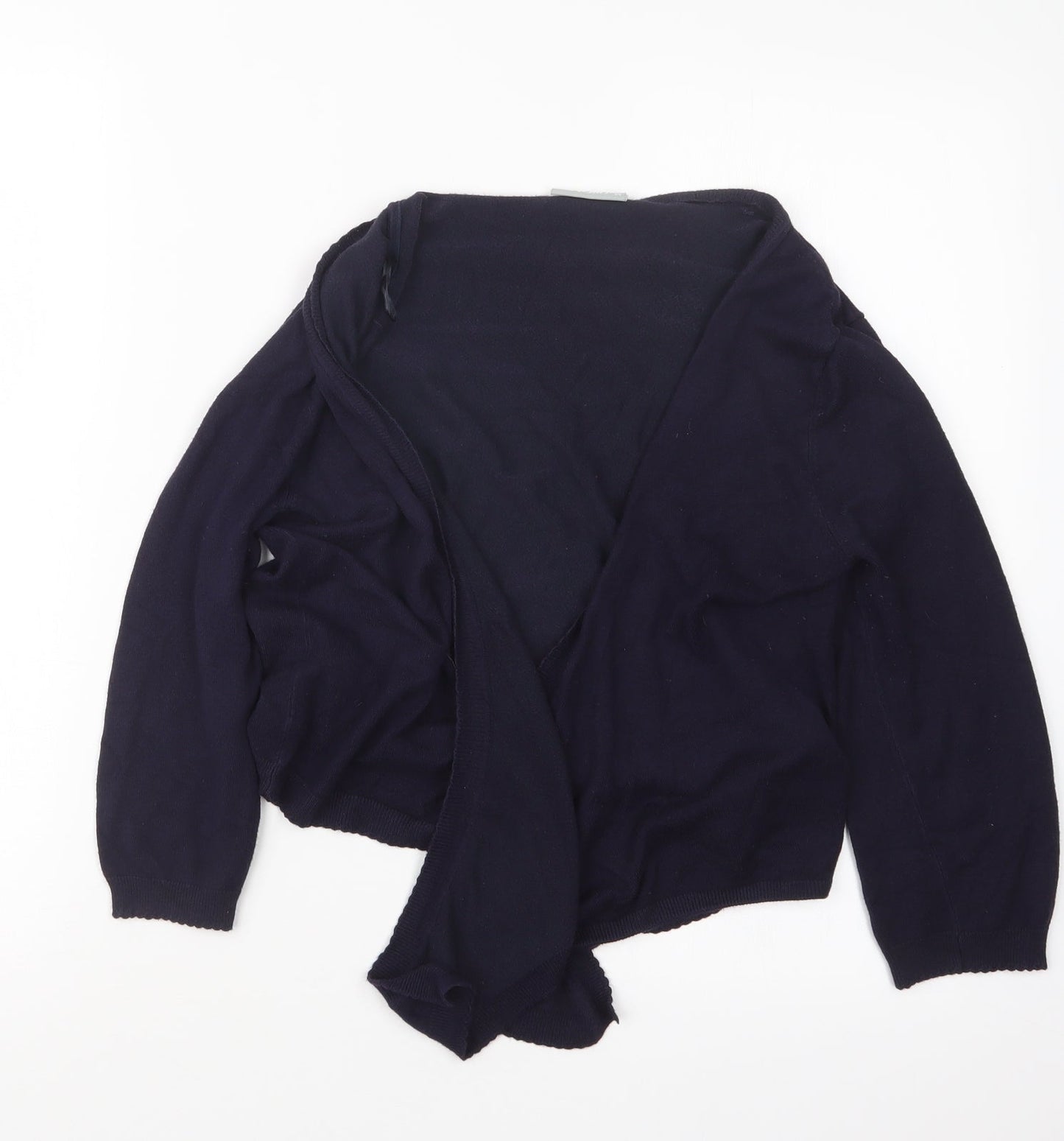 Womens UK Size M Wallis Blue Cardigan Jumper