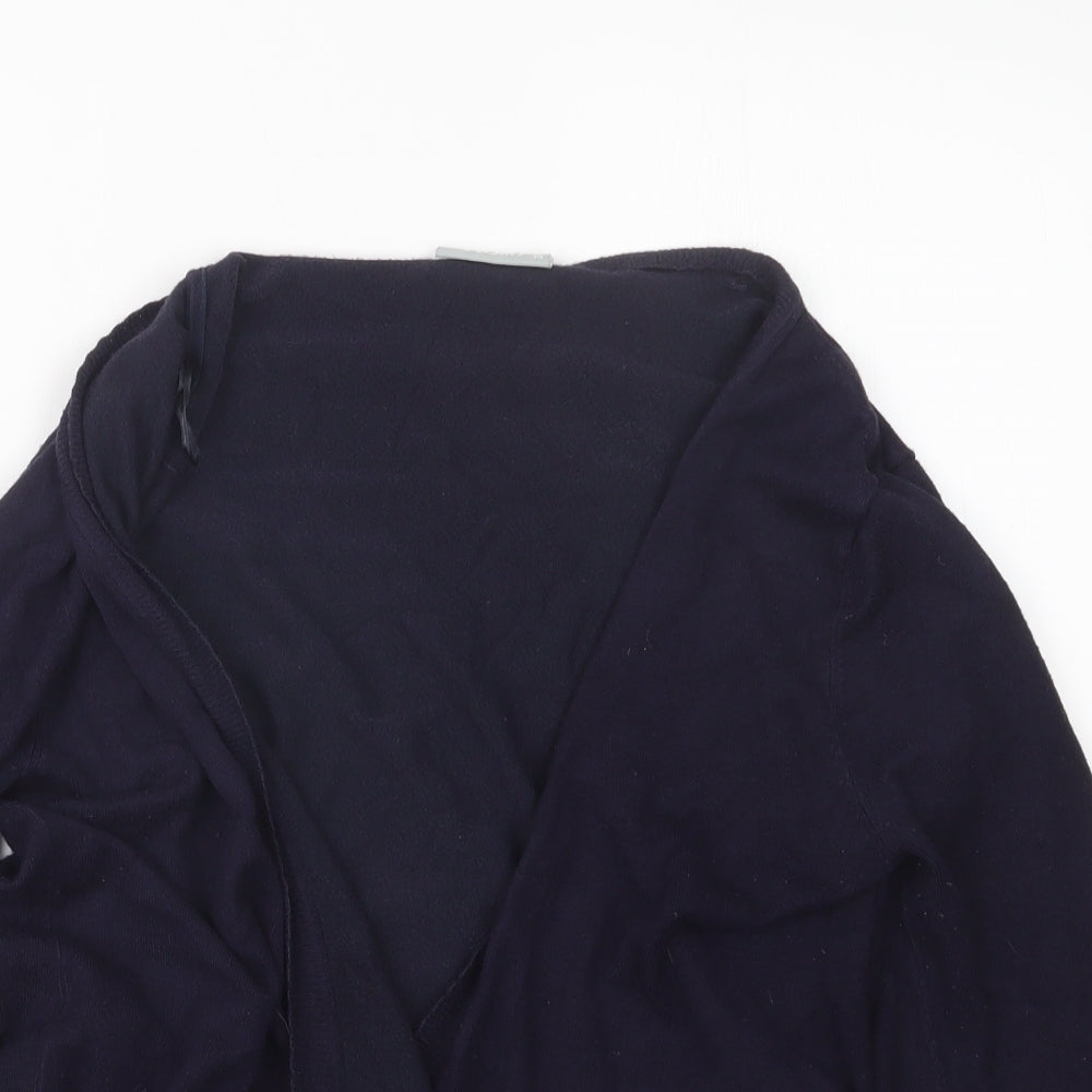 Womens UK Size M Wallis Blue Cardigan Jumper