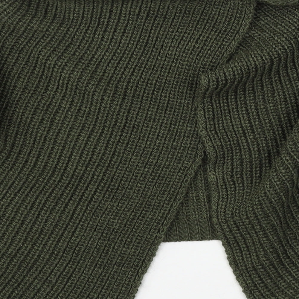 Womens UK Size S Misspap Green Pullover Jumper