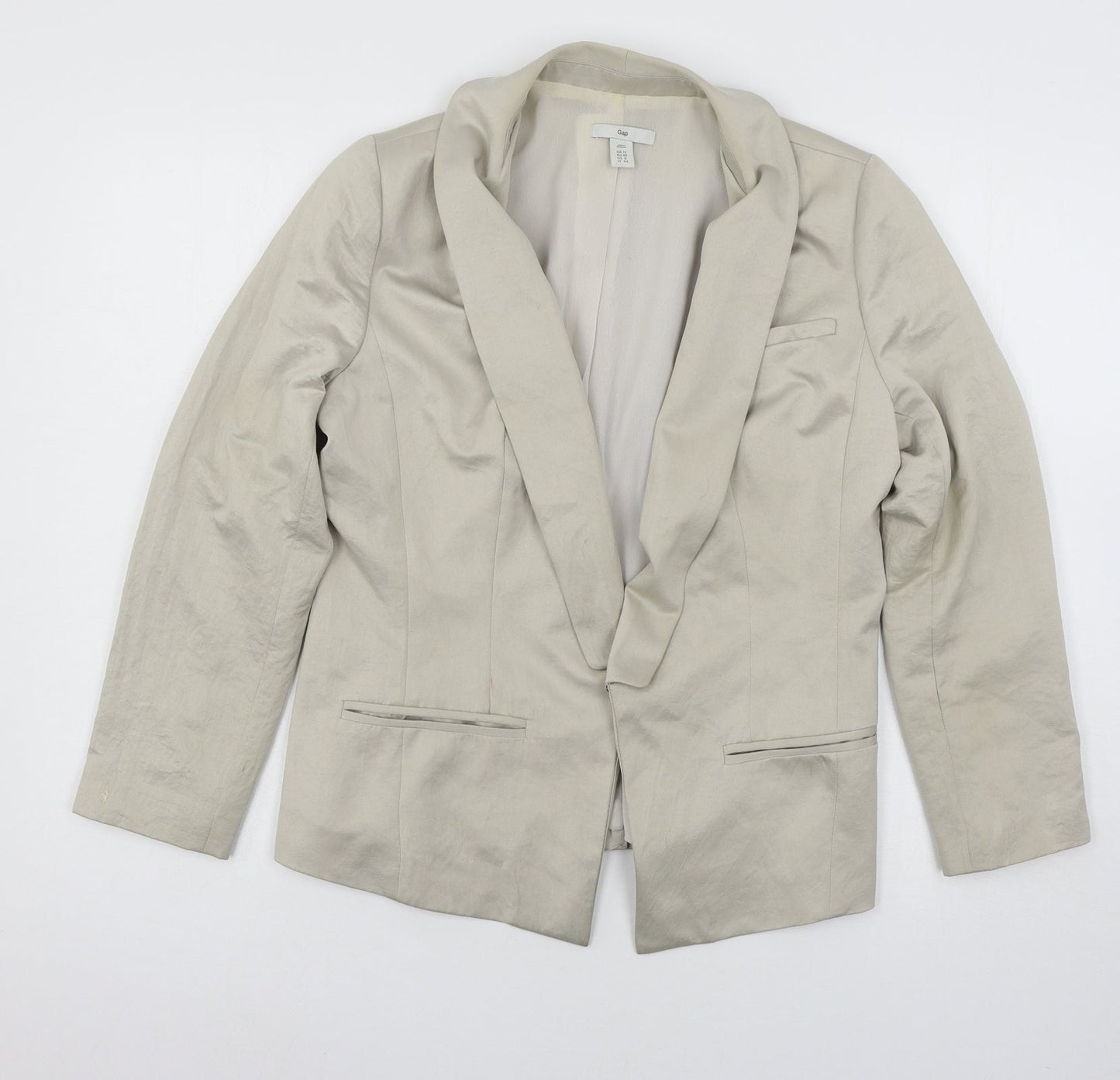 Gap Womens Beige   Jacket  Size 12