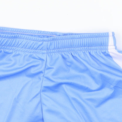 Ram Football Boys Blue  Jersey Sweat Shorts Size 3-4 Years