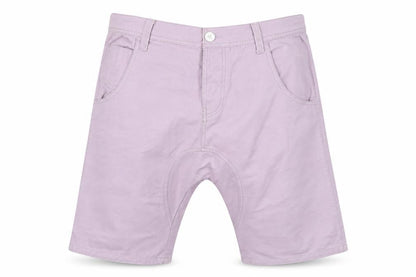 D-Struct Womens Purple  Denim Chino Shorts Size 34 in