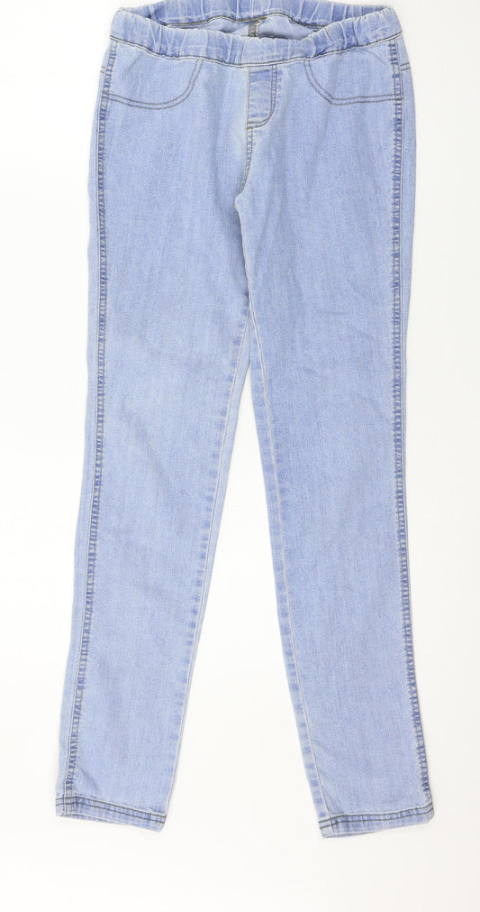 Cherokee Womens Blue  Denim Jegging Jeans Size 8 L30 in