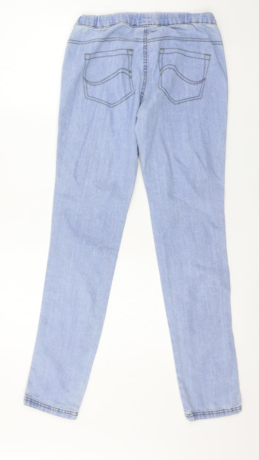 Cherokee Womens Blue  Denim Jegging Jeans Size 8 L30 in
