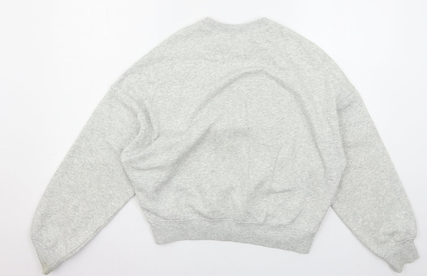 Womens UK Size XS Divided by H&M Grey Pullover Sweatshirt