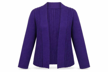 Womens UK Size S Precis Purple Cardigan Jumper
