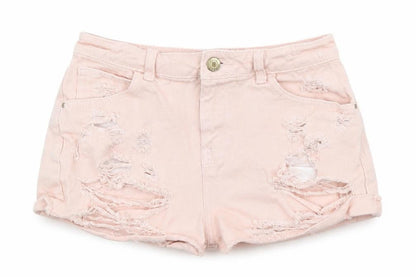 Womens UK Size 8 Denim Co Regular Fit Hot Pants Shorts
