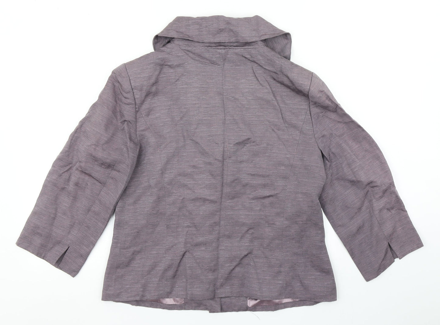 CC Womens Purple   Jacket Blazer Size 12