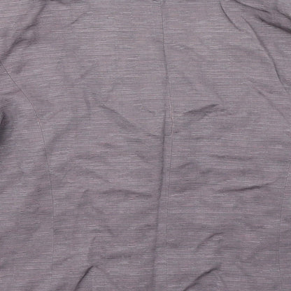 CC Womens Purple   Jacket Blazer Size 12