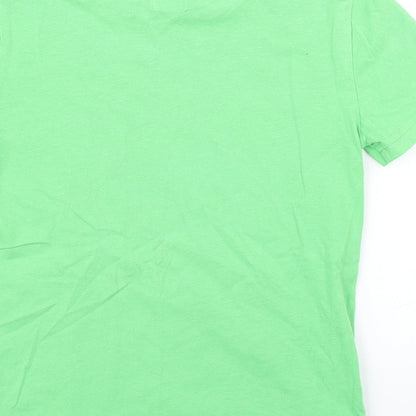 F&F Boys Green   Basic T-Shirt Size 5-6 Years  - Comic Book